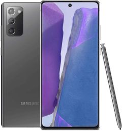 Celular Samsung Galaxy Note 20 5G Gris Mistico, Sin Empaque, Rastro de Uso Detalles en la Tapa Trasera Ver Fotos, 99999900150369