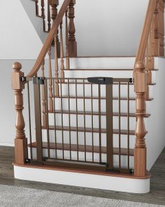 Puerta de bebé con Cierre Automático Para Escaleras Cumbor Cafe 30.5 Pulgadas, Caja Dañada, CG, 99999900198798
